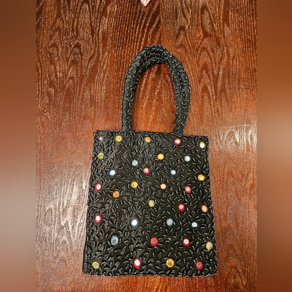 Hand Beaded Mini Purse - Picture 1 of 15